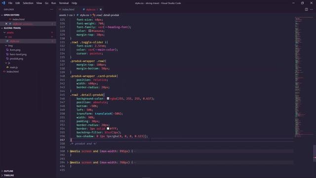 Slicing Figma to HTML - Tutorial Membuat Travel Web Design Mulai Dari Nol Part 5 смотреть онлайн