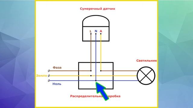 Датчик освещенности для включения света смотреть онлайн
