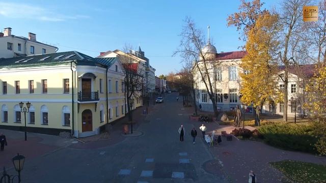 Исторический центр города Витебск в 4К/ 4УГЛА