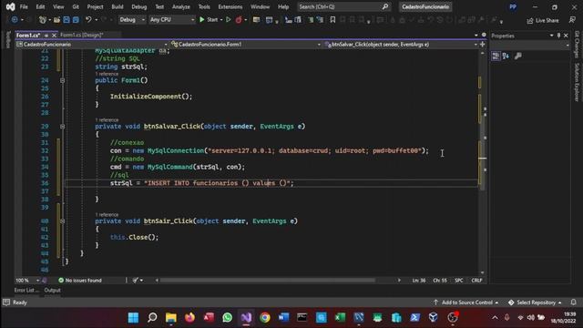 C# Windows Forms Insert Mysql Workbench смотреть онлайн