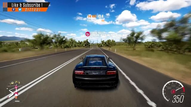 Forza Horzion 3 Lamborghini Gallardo Superleggera Gameplay HD 1080p смотреть онлайн