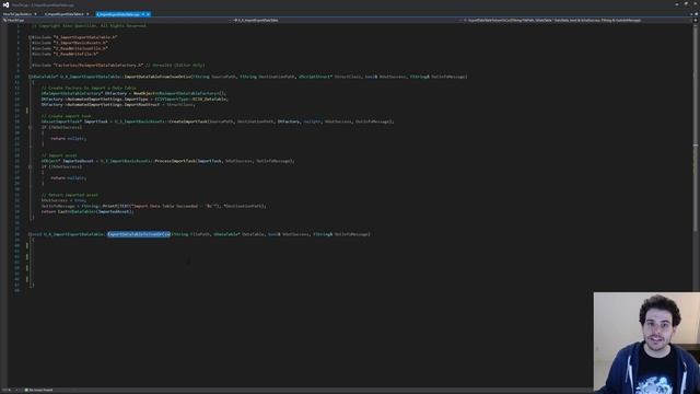 UE5 C++ 4 - How To Import and Export Data Table with C++? - Unreal Engine Tutorial Editor CPP смотреть онлайн