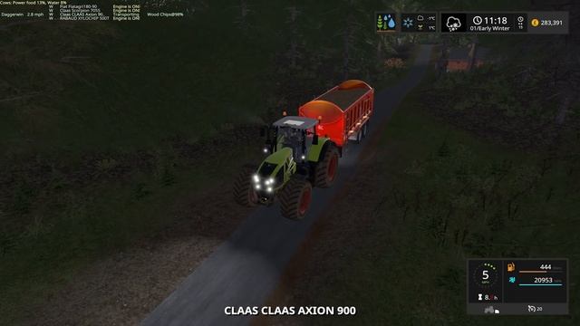 THE SNOWY FOREST | Shamrock Valley | Farming Simulator 17 - #20 смотреть онлайн