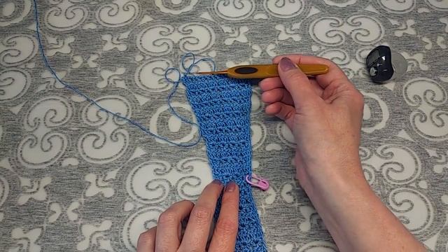 Летнее платье крючком.Часть 2.МК. смотреть онлайн