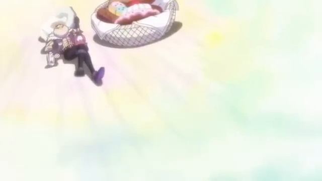 Katakuri eating doughnuts and revealing his secret (ONE PIECE) смотреть онлайн