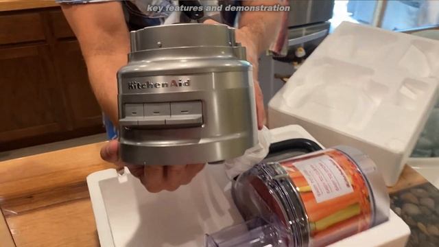 Review KitchenAid KFP0918CU Easy Store Food Processor, 9 Cup, Contour Silver смотреть онлайн