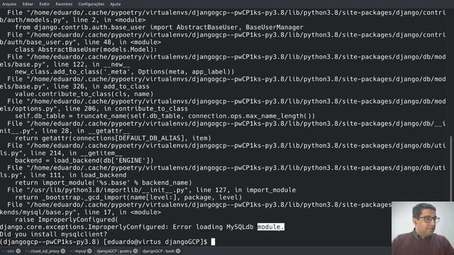 [Django-GCP] - 9 Django migrate na instância SQL da GCP смотреть онлайн