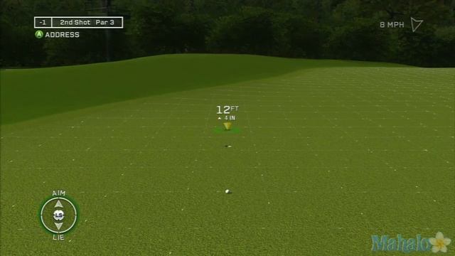 Tiger Woods PGA Tour 12 Walkthrough Augusta Masters Course Hole 4 смотреть онлайн