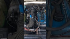 ГАЗ 3102 змз 406 чёрный дым на холодную