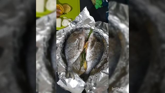 Запечённая рыба, Дорадо в духовке ? смотреть онлайн