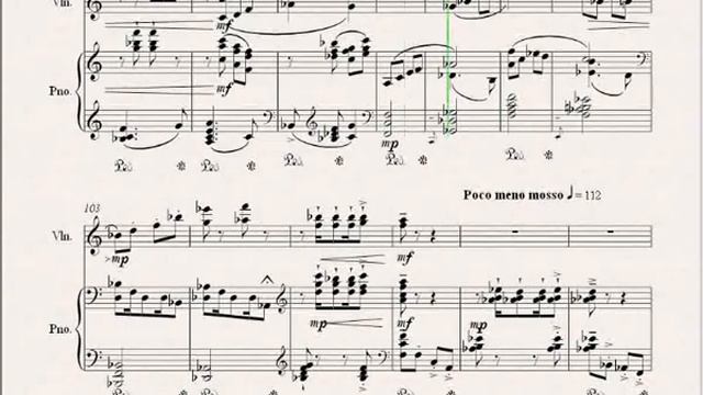 Violin Sonata No. 1, Op. 26 - II. Scherzo diabolique смотреть онлайн