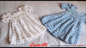 детское платье крючком схемы