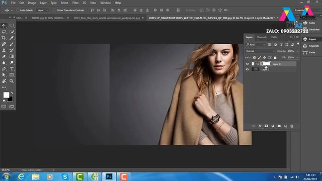 HIỆU ỨNG GRADIENT TRONG PHOTOSHOP, HỌC PHOTOSHOP, photoshop online смотреть онлайн