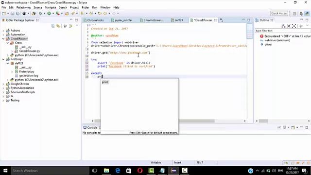 how to verify title of a website || Verify title present in the website using Selenium Python смотреть онлайн