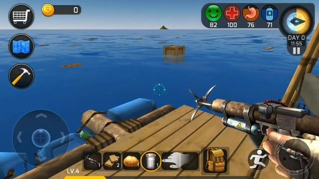 ВЫЖИВАНИЕ В ОКЕАНЕ НОВАЯ ИГРА НАПОДОБИЕ РАФТ RAFT ОБЗОР OCEAN SURVIVAL ANDROID GAMEPLAY смотреть онлайн