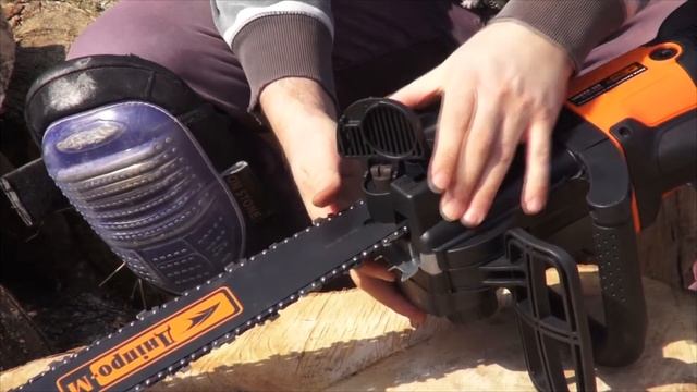 обзор цепной электропилы ДНИПРО-М ЭП-2240П смотреть онлайн