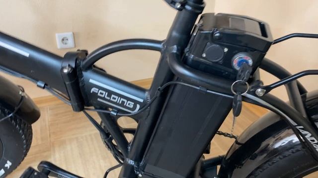 Электровелосипед Фэтбайк складной 500W смотреть онлайн