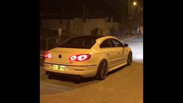 VW Passat CC 3.6 4motion - Straight Pipe Compilation