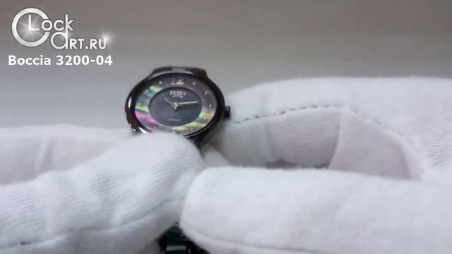 Наручные керамические часы Boccia 3200-04 смотреть онлайн
