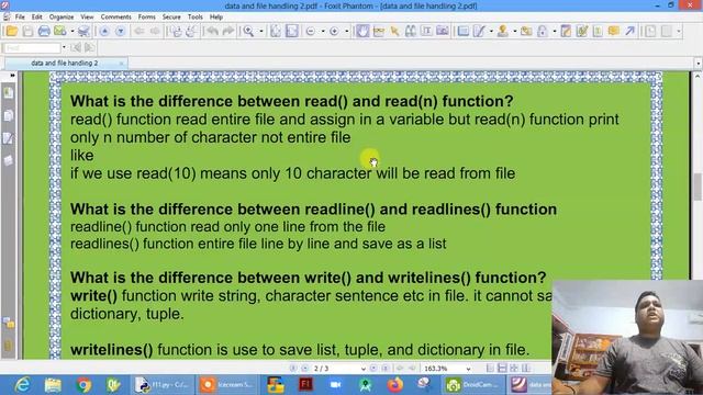data and file handling part 2 смотреть онлайн