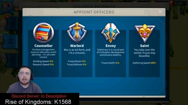 Officers what do they do? - Rise of Kingdoms смотреть онлайн