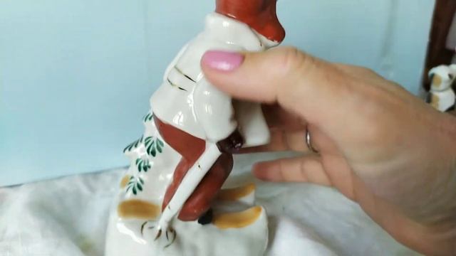 Статуэтки СССР: мальчик-лыжник с ёлочкой ПРОДАНО смотреть онлайн