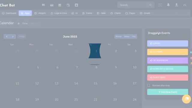 Chat Bot Admin - Bootstrap Admin Template With Chatbot Dashboard смотреть онлайн