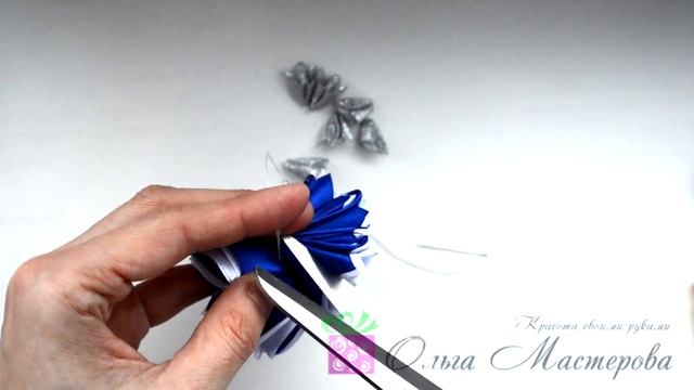 Нарядные резиночки из лент 1! Elegant bands of ribbon! смотреть онлайн