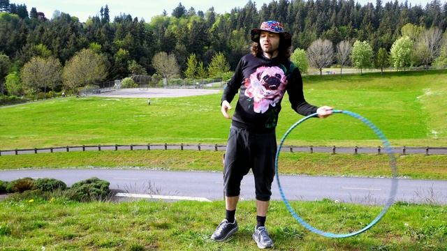 Beginner Hoop Tricks To Learn After Waist Hooping (How To Hula Hoop Dance Better Progression) смотреть онлайн