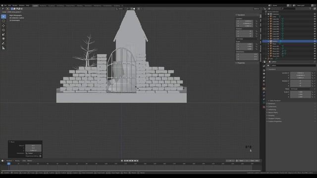 Spooky Halloween House Tutorial in Blender смотреть онлайн