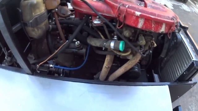 Гусеничный минитрактор.Часть 4. Завершение проекта..mp4 смотреть онлайн