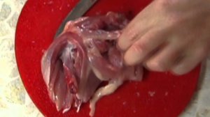 Как удалить кости из куриного окорочка