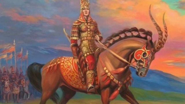Тұран патшасы Алып Ер Тоңға (Апрасияп). Алып Ер Тоңғаны жоқтау жыры. смотреть онлайн