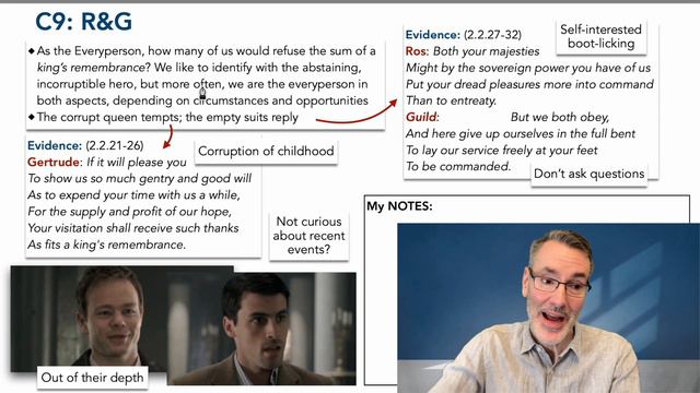 Rosencrantz and Guildenstern + Osric: Hamlet Character IN-DEPTH 9 смотреть онлайн
