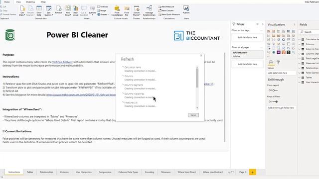 Power BI Cleaner tool смотреть онлайн