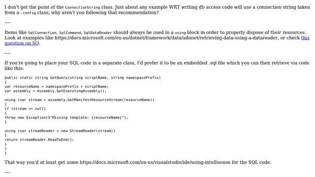 Code Review: Retrieving data from SQL DB based on user input (2 Solutions!!) смотреть онлайн