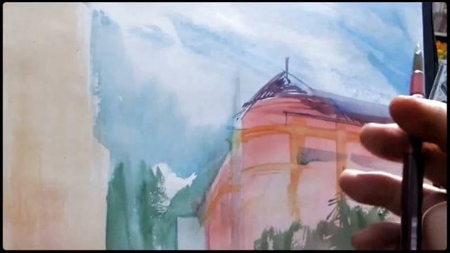 ©.BESEDIN Urban Watercolor Alla Prima Plein Air, 27.06.2015 Irkutsk смотреть онлайн