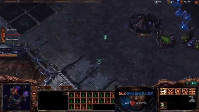 ROOTDestiny (Z) vs. CTRLjh (Z) - Starcraft 2 Ladder смотреть онлайн