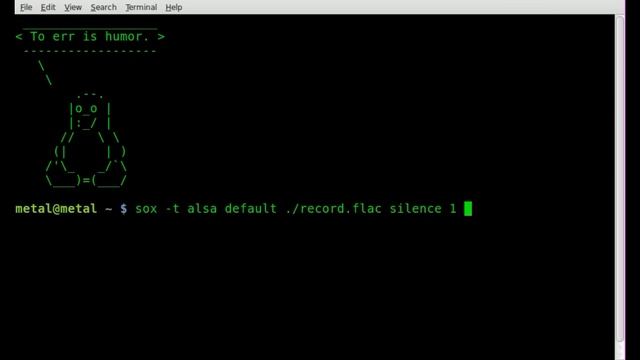 Audio Detection with Sox смотреть онлайн