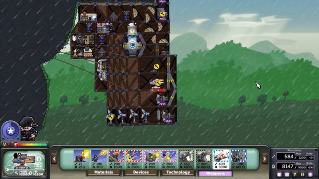 Forts Multiplayer 4v4 Gameplay Upgraded Laser & Tier 3 Weapons! смотреть онлайн