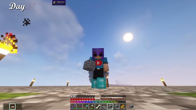 Survive 100 Days On Gold Barrel (Vault Hunt Sky) Minecraft Hardcore हिंदी смотреть онлайн