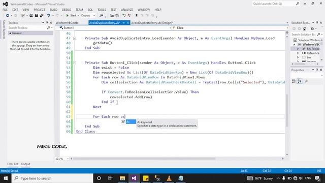 How to prevent duplicate records moves form one datagridview to another datagridview @mikecodz2821 смотреть онлайн