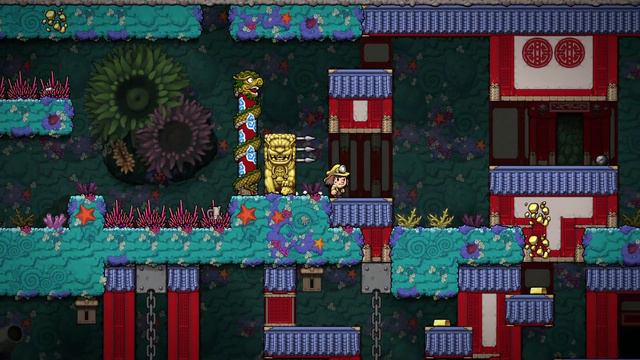 Исследование моей любимой игры Spelunky 2. Кратчайший путь и новые локации