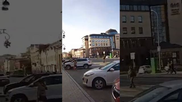 Вечерняя прогулка по центру Тюмени 
