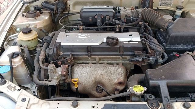 Hyundai accent работа двигателя! смотреть онлайн