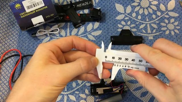 Фонарь налобный аккумуляторный с магнитом из Вайлдбериз.Тест. Разборка. Сравнение с другими фонарям смотреть онлайн