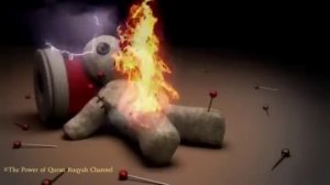 Рукия уничтожить черную магию на фотографиях и сжечь посланных им демонов