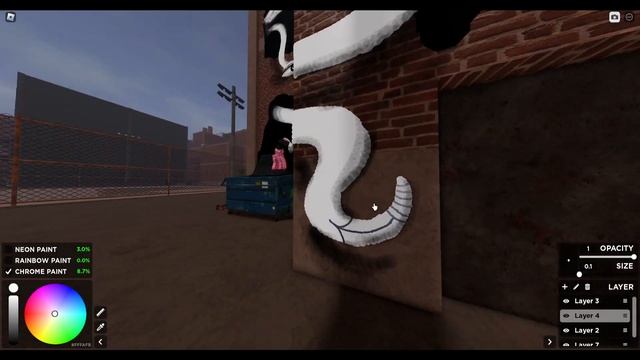 Creating a NEON SERPENT in Roblox (Illusion Art) | Roblox Spray Paint смотреть онлайн