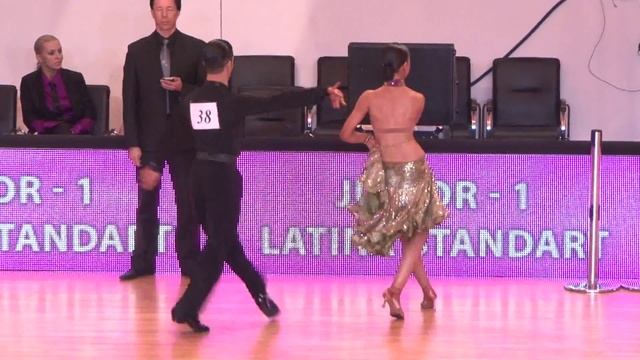 Kocharyan David - Kolpakova Olga, 1.2 Cha-Cha-Cha смотреть онлайн