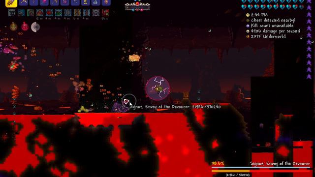 Terraria Calamity Mod | Signus, Envoy Of The Devourer Boss Fight | Rogue смотреть онлайн
